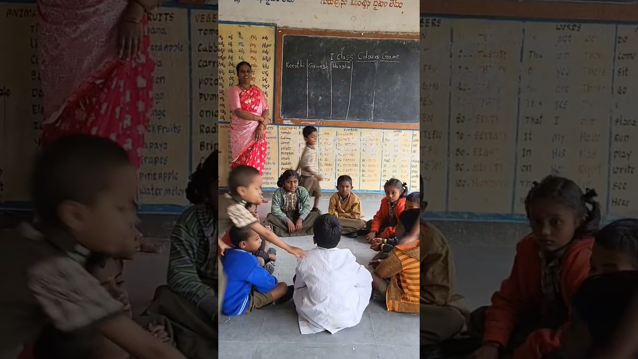 1 st class " Colours game "