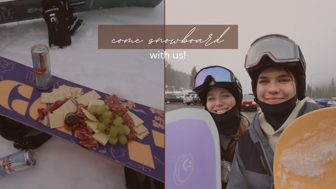 Come snowboarding with me! Winter days in Washington🏔️