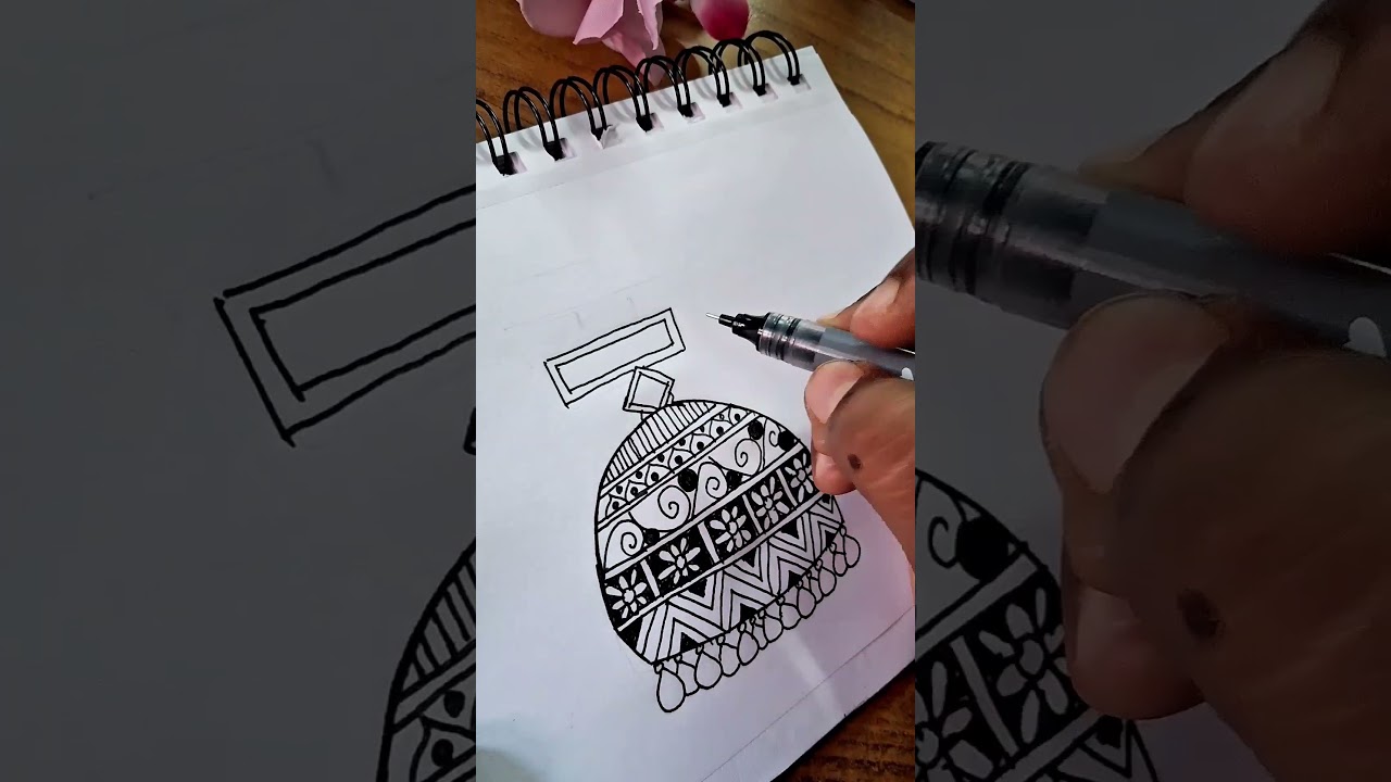 Simple mandala art🦚 