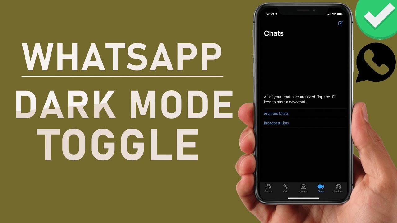 WhatsApp - How To Enable / Disable Dark Mode