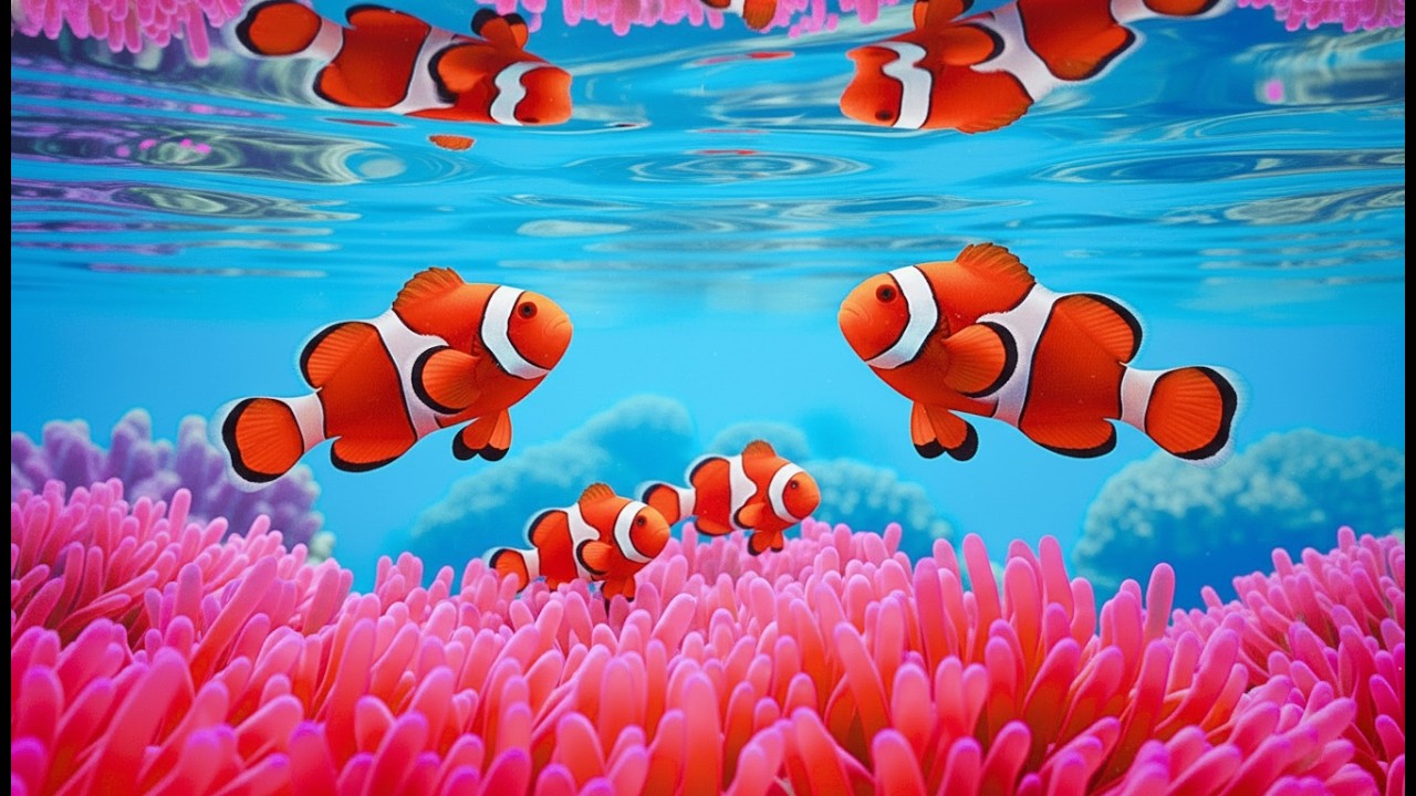 The Best 4K Aquarium 🐠 Discover Stunning Jellyfish,Vibrant Coral Reefs & Exotic Ocean Life