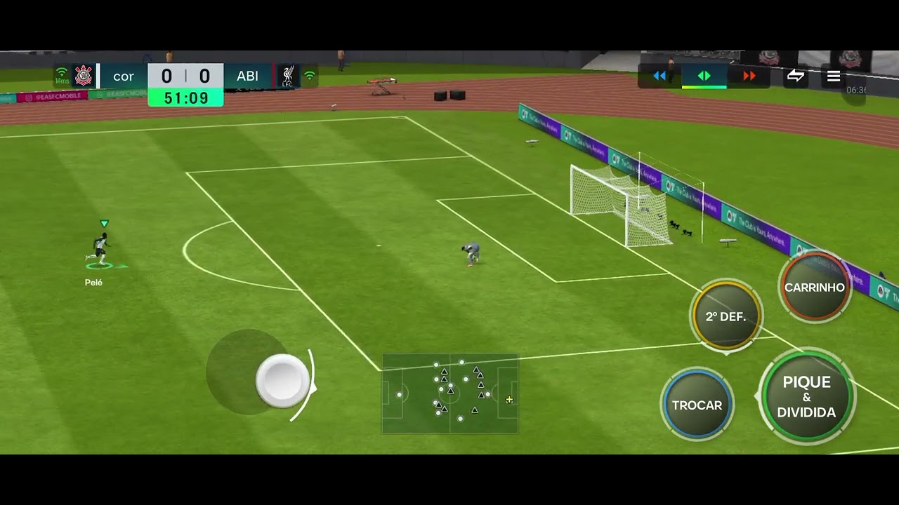 Joguei um jogo de futebol ultramega futuro tá chumitida futuro mega realista