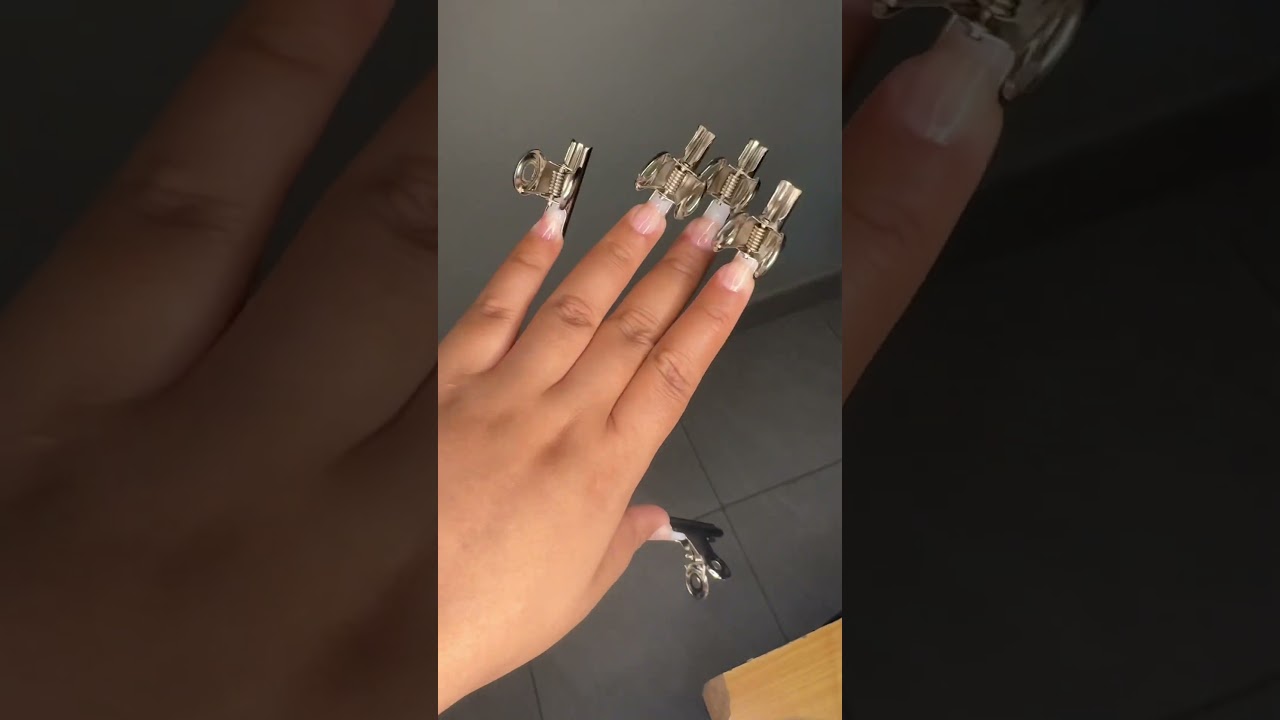 How fiberglass covert your nails look🔥 #fiberglass #nailtutorial #tutorial #nailtechlife #explore