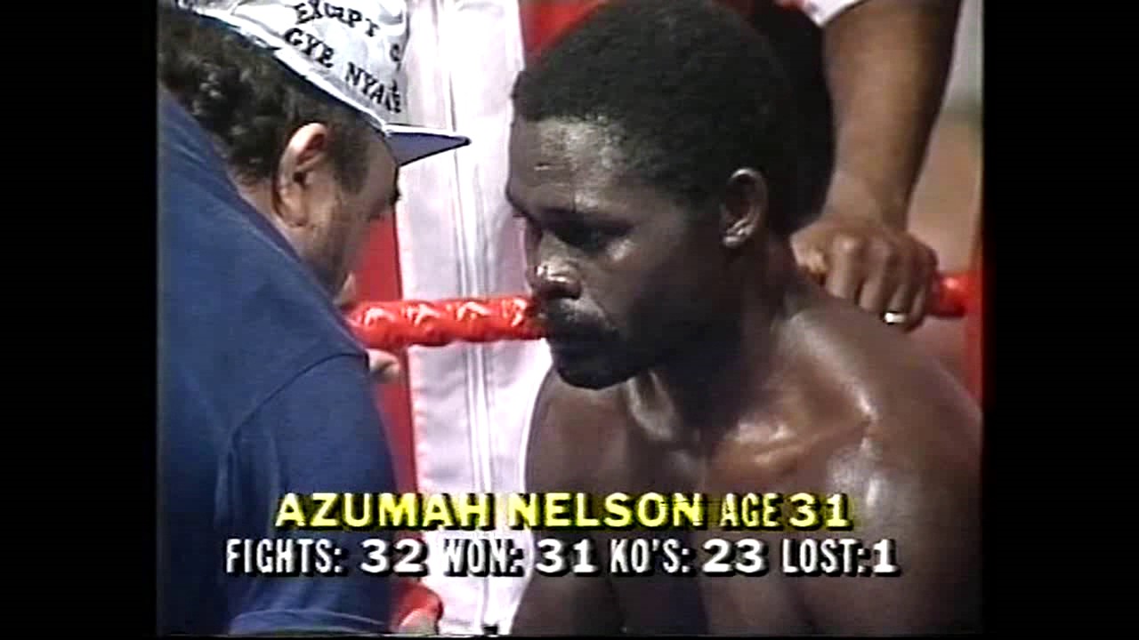 Azumah Nelson vs Jim McDonnell