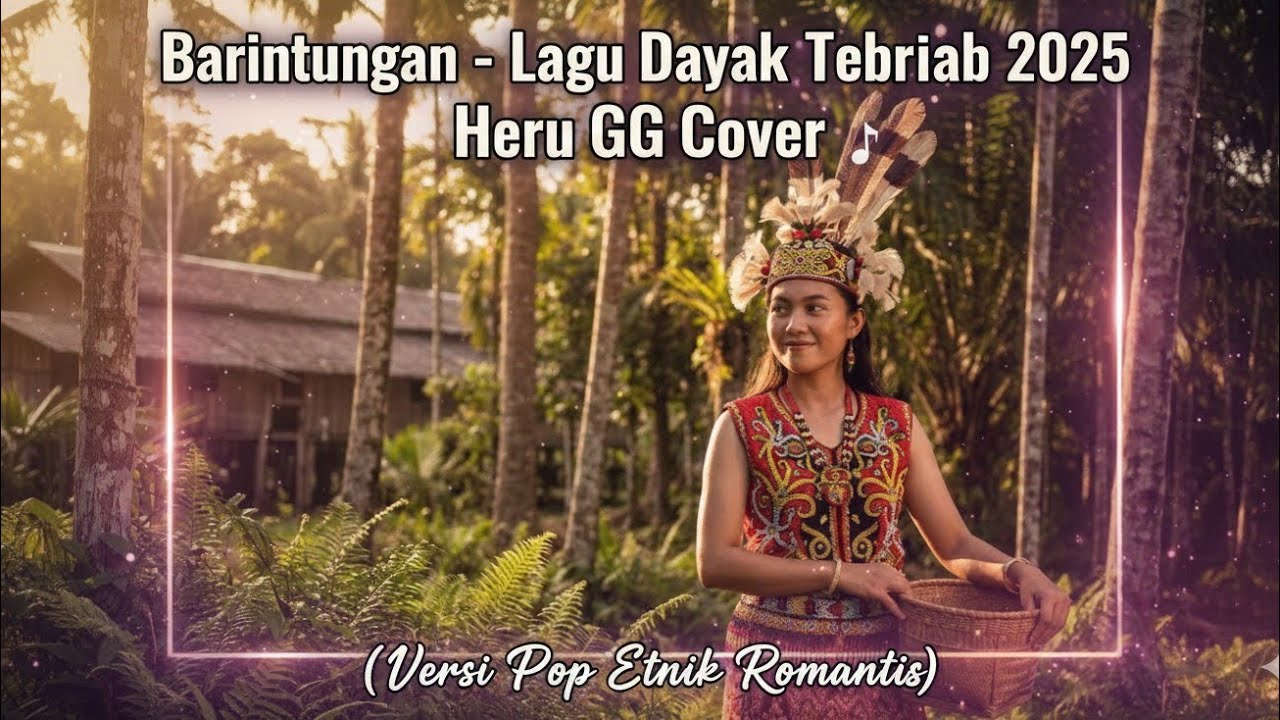 Barintungan - Lagu Dayak Terbaru 2025 | Heru GG Cover (Versi Pop Etnik Romantis)