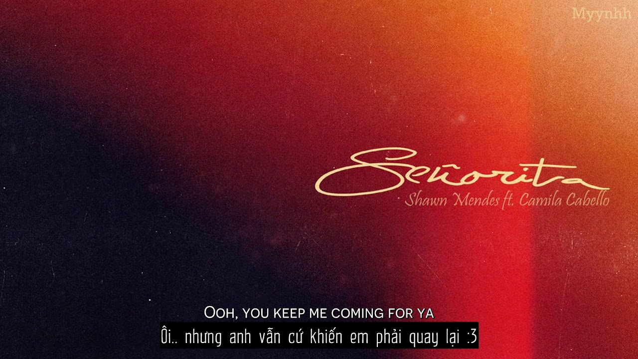 [Vietsub + Lyrics] Señorita - Shawn Mendes; Camila Cabello