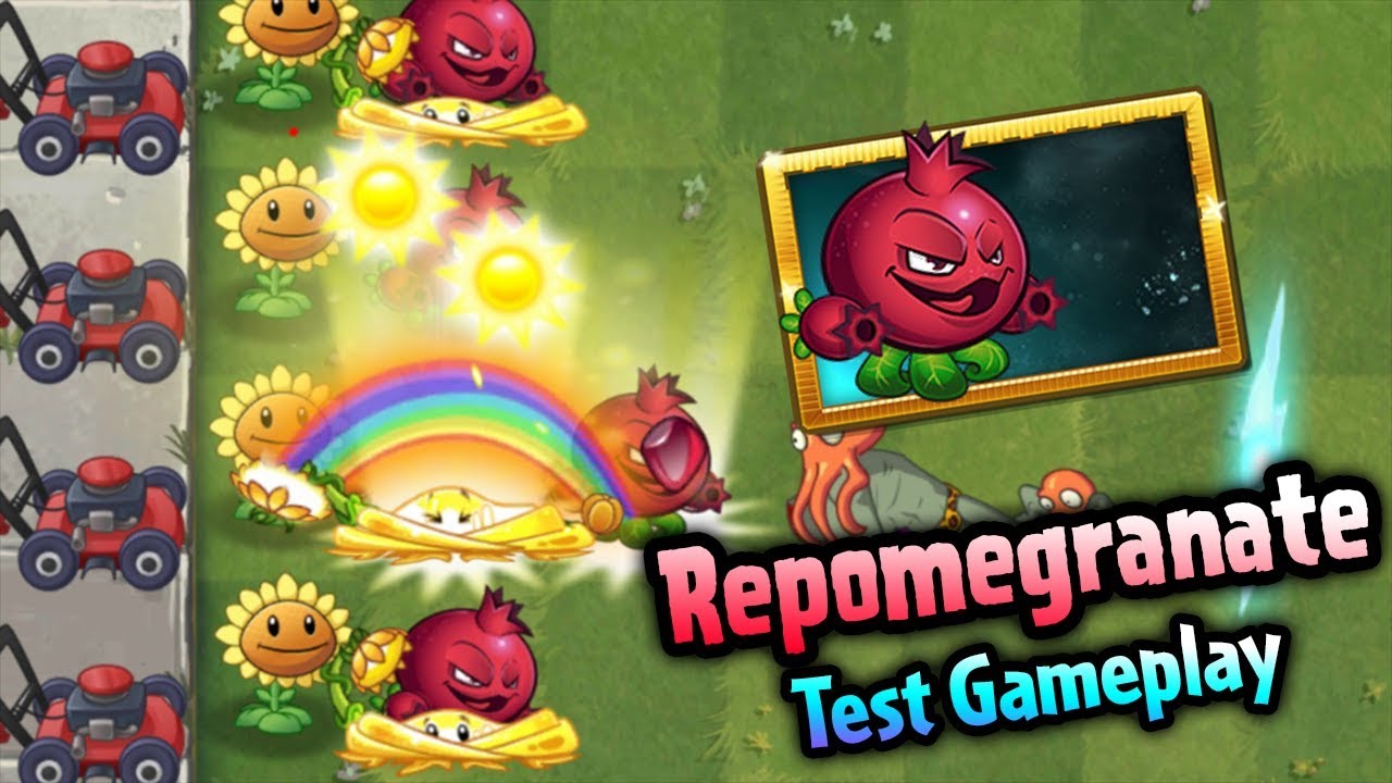 Plants vs. Zombies 2 Repomegarante Test Gameplay [International Version]