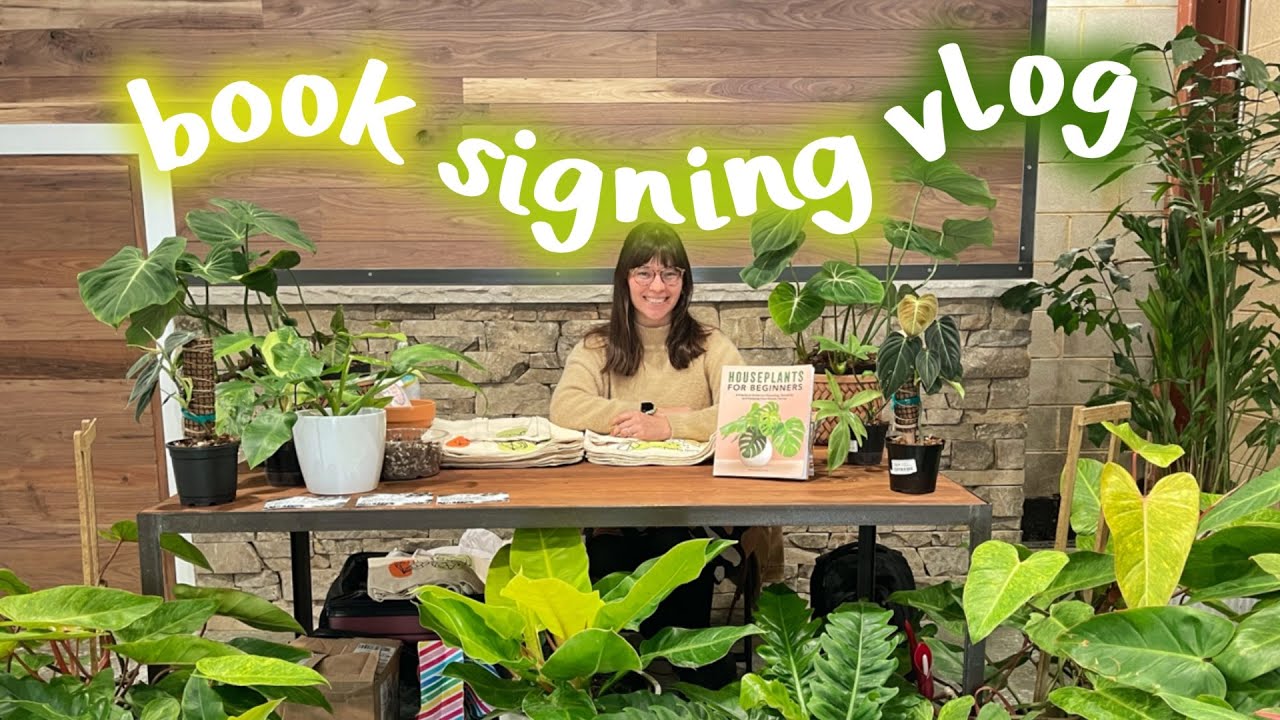 come with me to my book signing! | book signing vlog