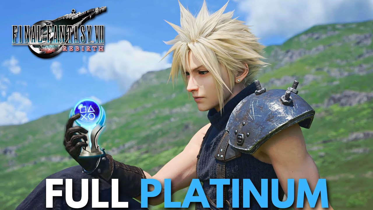 Final Fantasy VII: Rebirth - Full Game 100% Platinum Walkthrough Longplay - PS5 - No Commentary