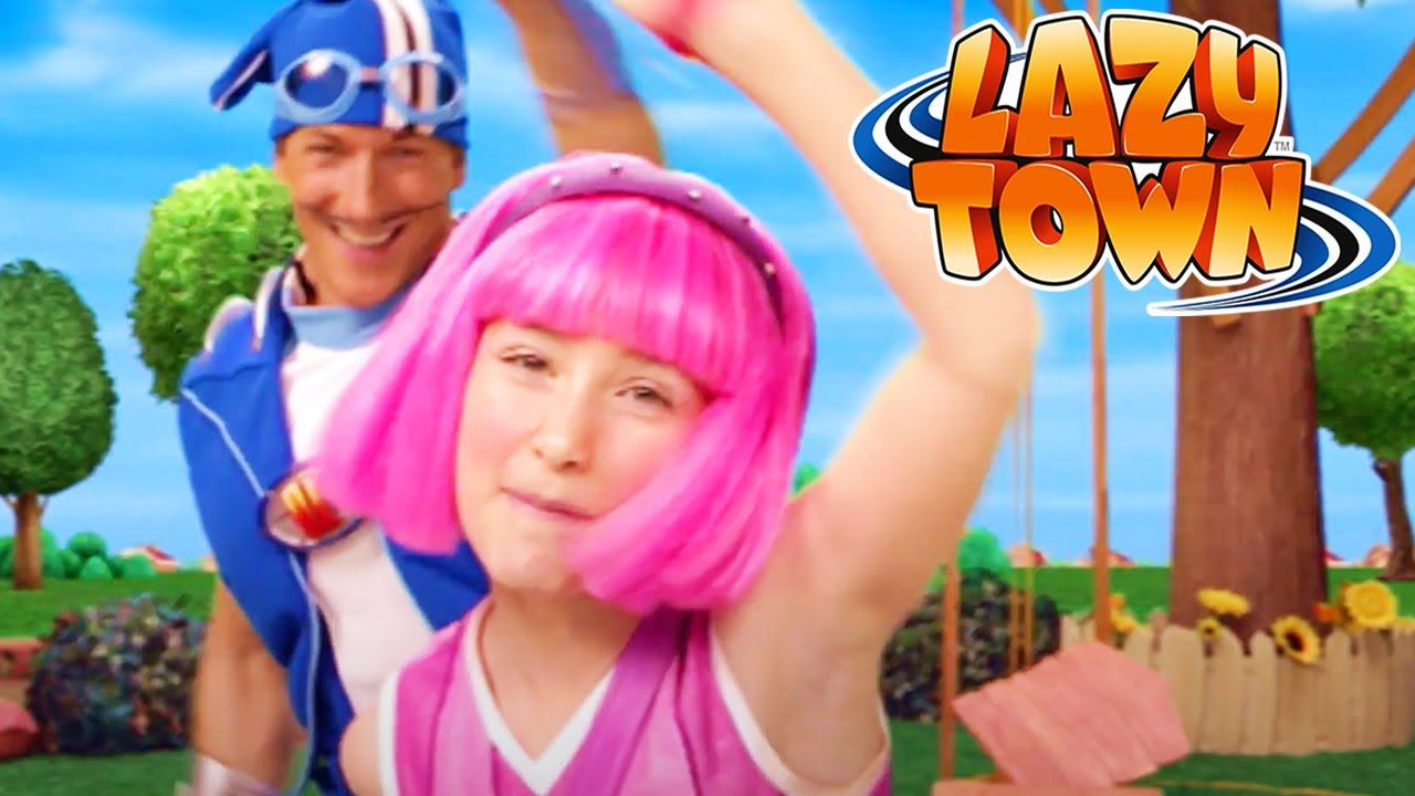 MUSIC AND DANCE SUNDAY in Lazy Town | KIDS MUSICAL SHOW