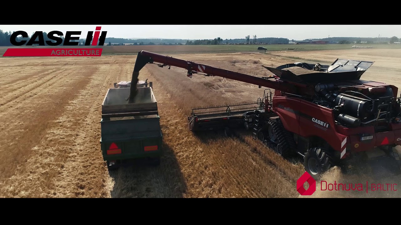 Case IH Axial-Flow 9240 kombaini demod Eestis