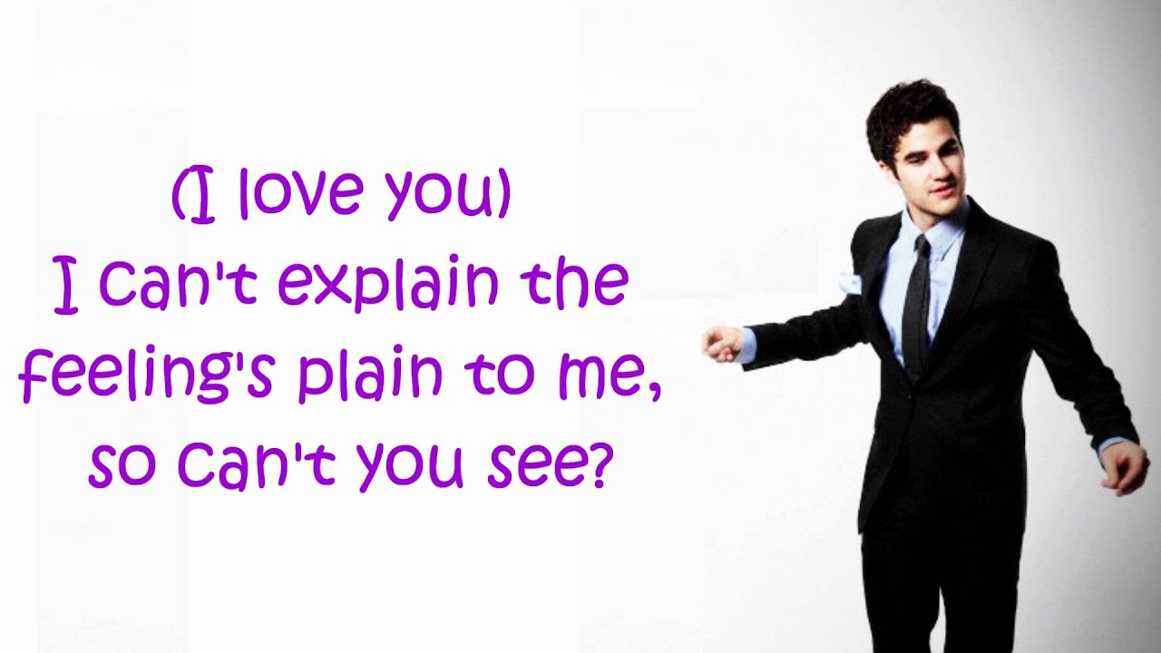 Glee- Silly Love Songs (Lyrics)