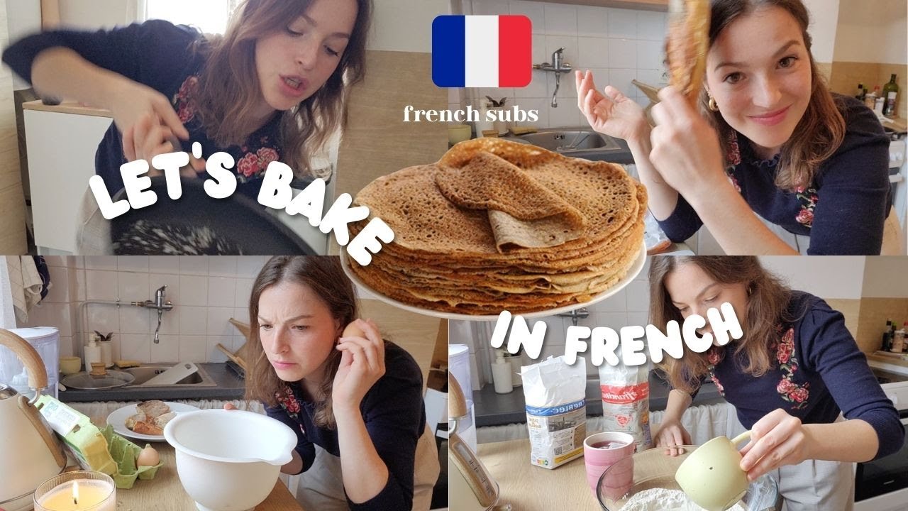 Let's bake in French - Savoury crêpes and lost bread (French toast)