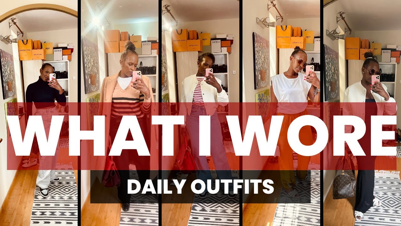 WHAT I WORE | MY WEEK IN OUTFITS | Nelly
