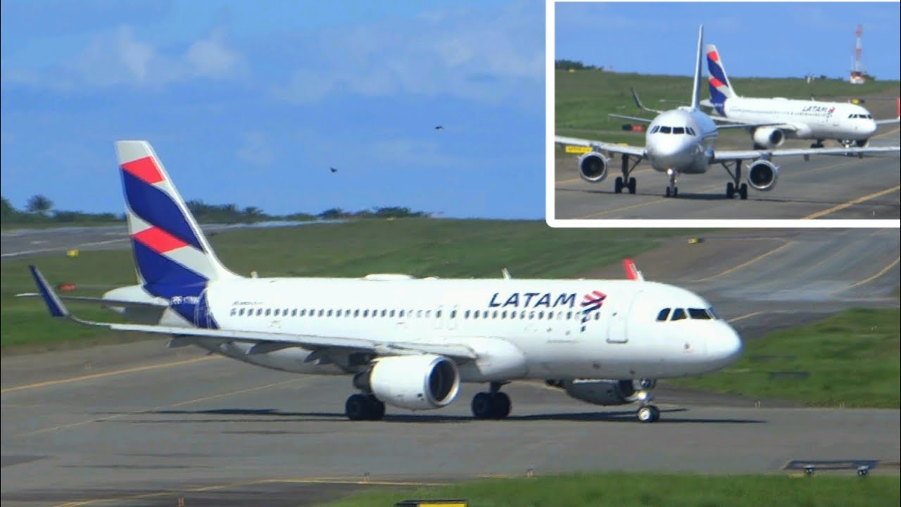 AVIÃO DA LATAM RETORNA PARA O PÁTIO APÓS PROBLEMAS COM PASSAGEIRO EM SALVADOR ✔