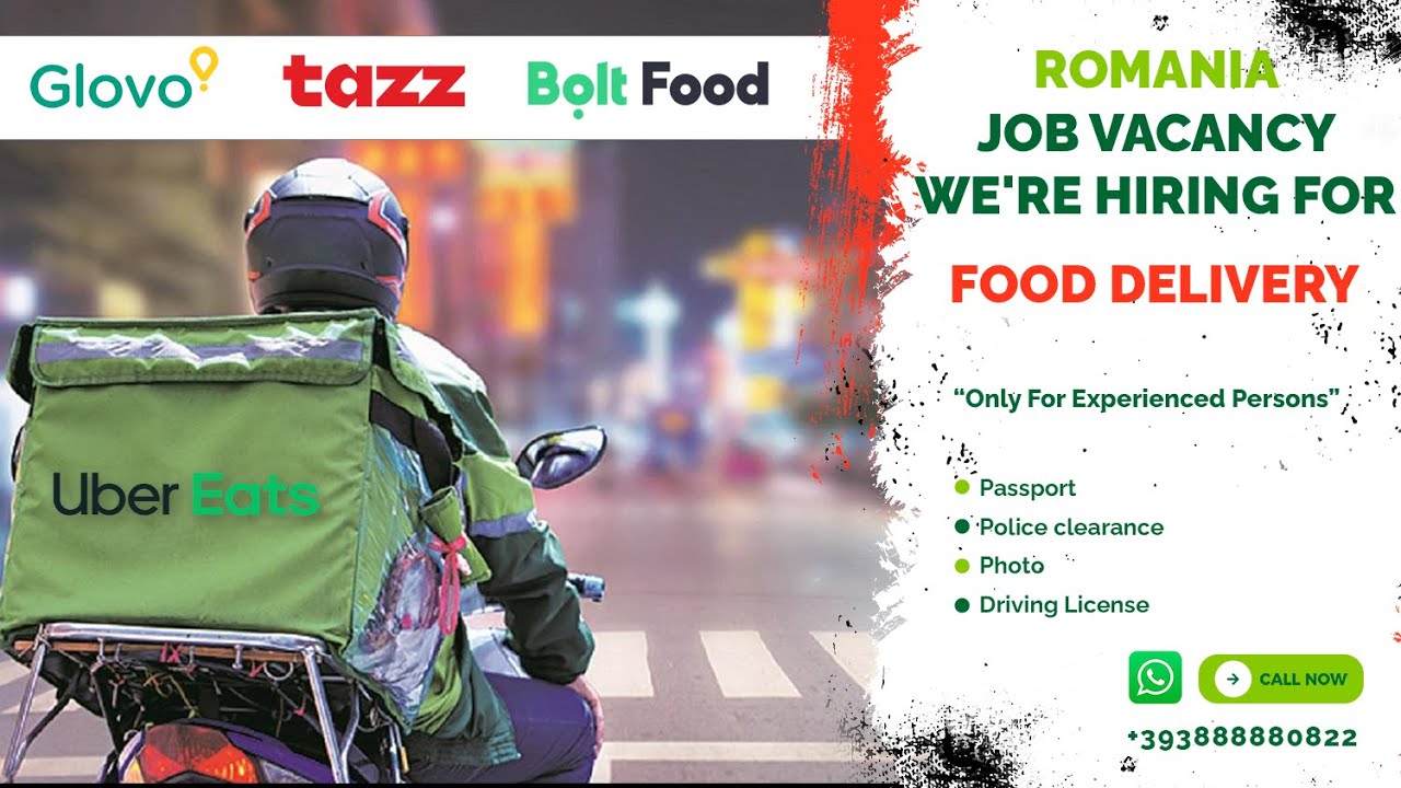 Food Delivery Job in Romania 🇷🇴 | রোমানিয়ায় ফুড ডেলিভারি জব – সুবিধা ও অসুবিধা