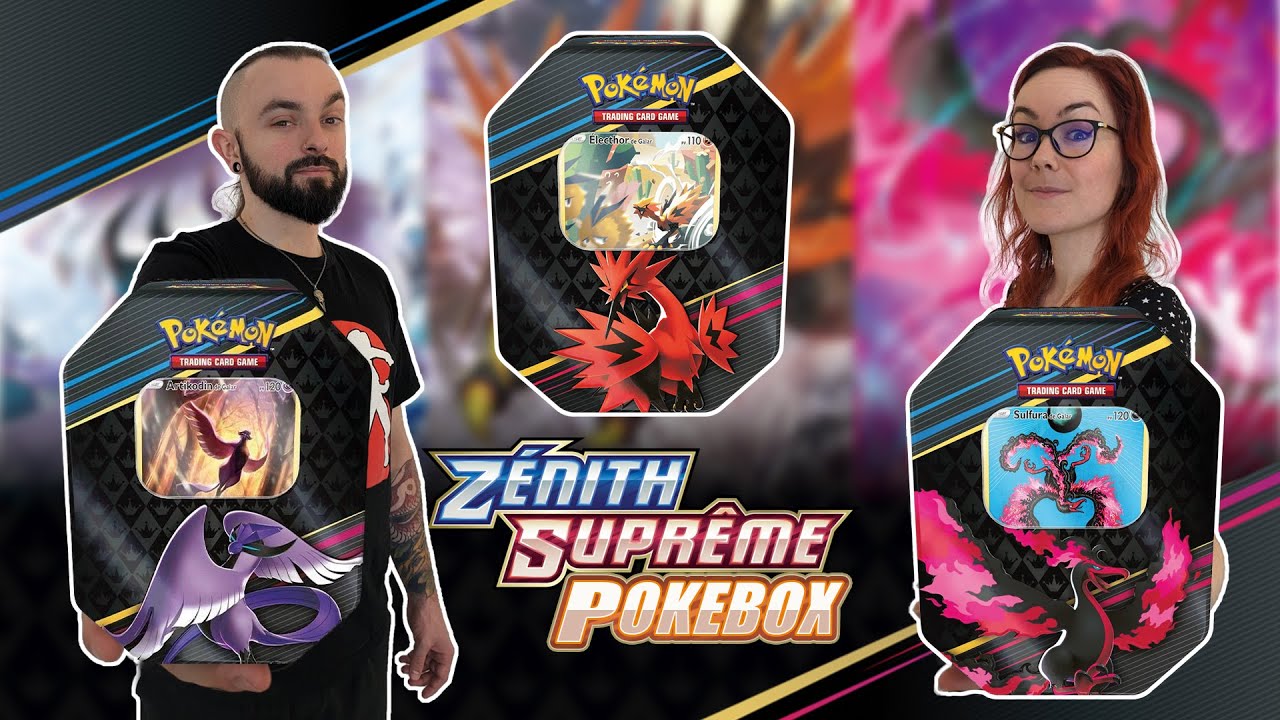 POKEBOX ZÉNITH SUPRÊME : LE RETOUR DES OISEAUX LÉGENDAIRES DE GALAR