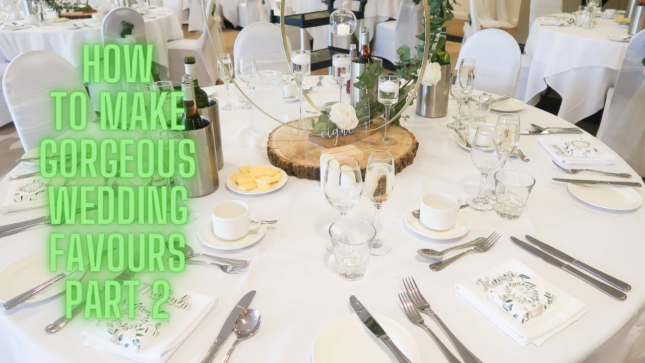 How to Make Stunning Yet Affordable Wedding Favours With Soap Part 2