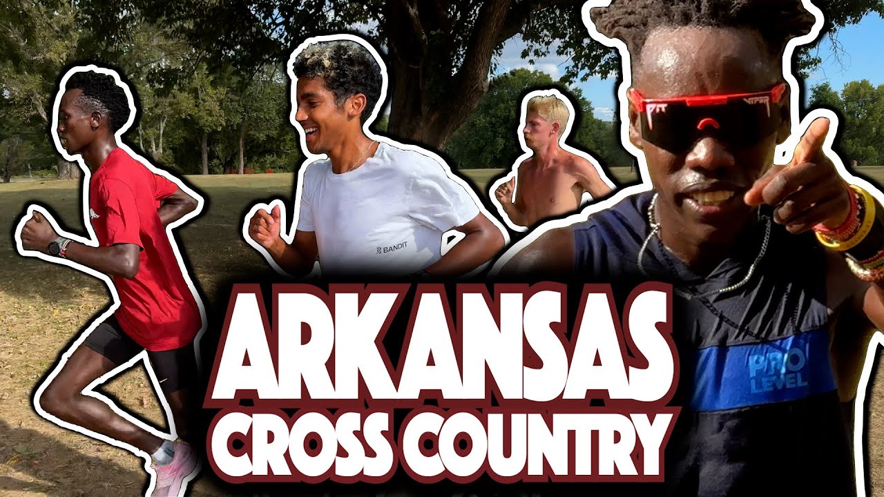 Arkansas XC FARTLEK на трассе для кросса