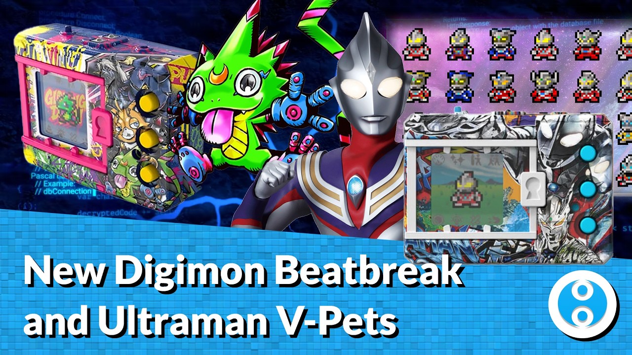 New Digimon Beatbreak and Ultraman V-Pets - Digimon Newsramble