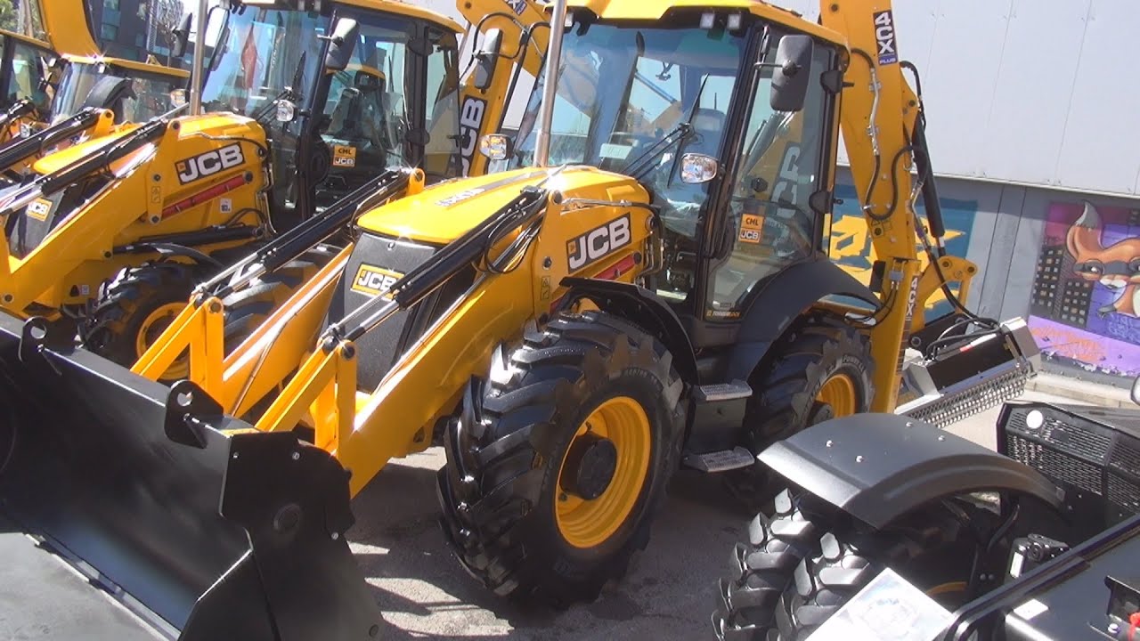Экскаватор-погрузчик JCB 4CX 14M5WA (2024) Экстерьер и интерьер