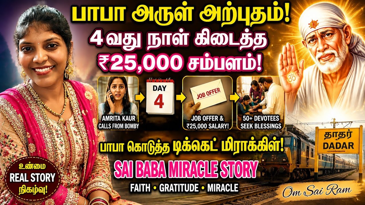 #saibabamiracle பஞ்சாபி பெண்ணுக்கு பாபாவின் அற்புதம்||சாய்பாத மெய்யடிமை 