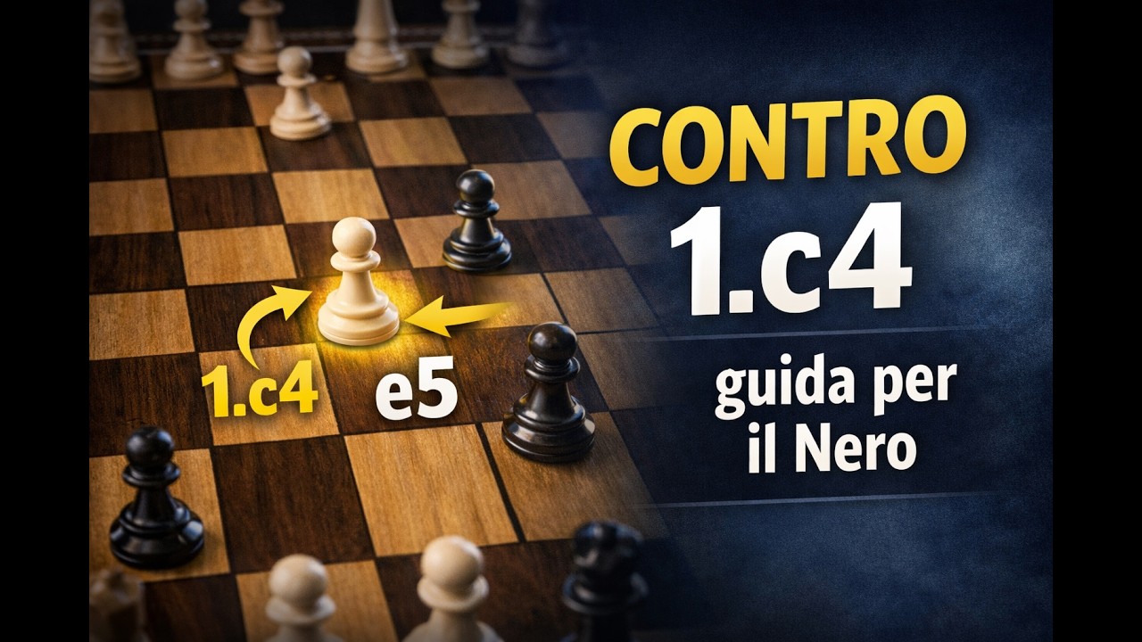 Apertura inglese: 1.c4 - Guida per il Nero