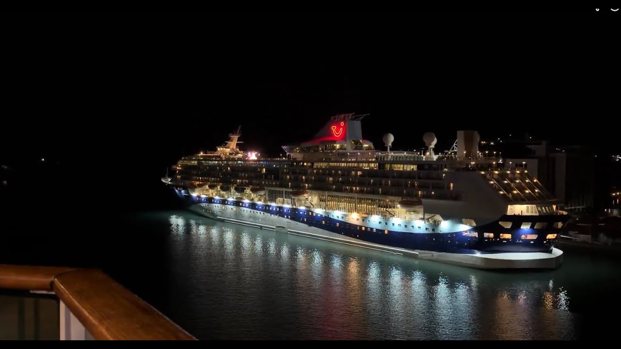Marella Explorer duet with the Marella Discovery 2, Castries, St Lucia. 28th January 2026