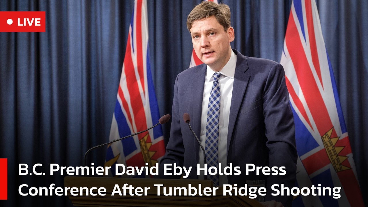 🔴LIVE: Canada Shooting: David Eby Holds Emergency Press Conference | AC1W