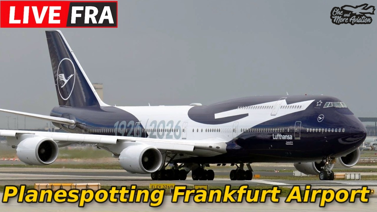🔴LIVE Planespotting Frankfurt Airport LH716 D-ABYN fly to HND🛫