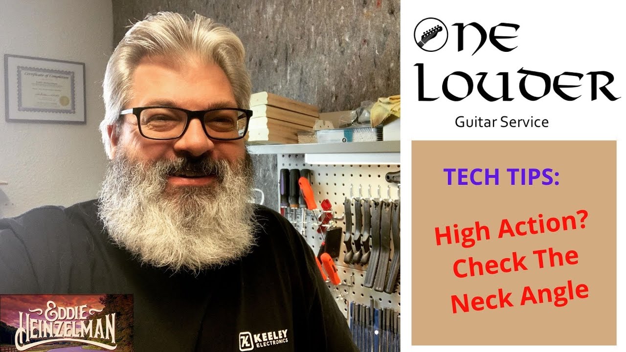 Guitar Tech Tip #4: How To Check Neck Angle!