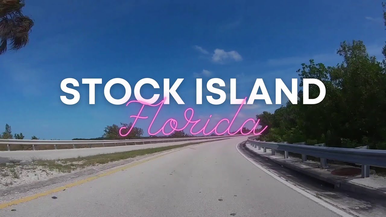 Neighborhood Drive-Through of Stock Island Florida | Key West Real Estate