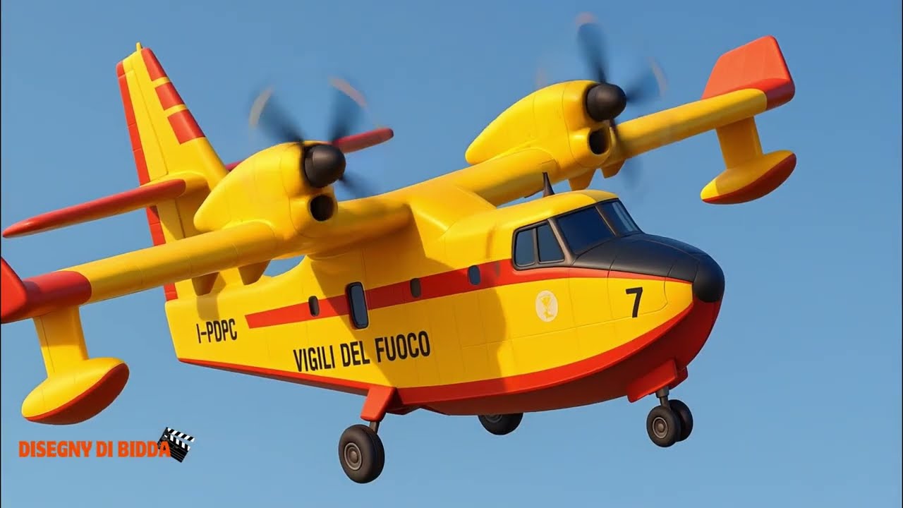 Campagna Antincendio Boschivo 2025  - Disegny di Bidda & Spazio iT
