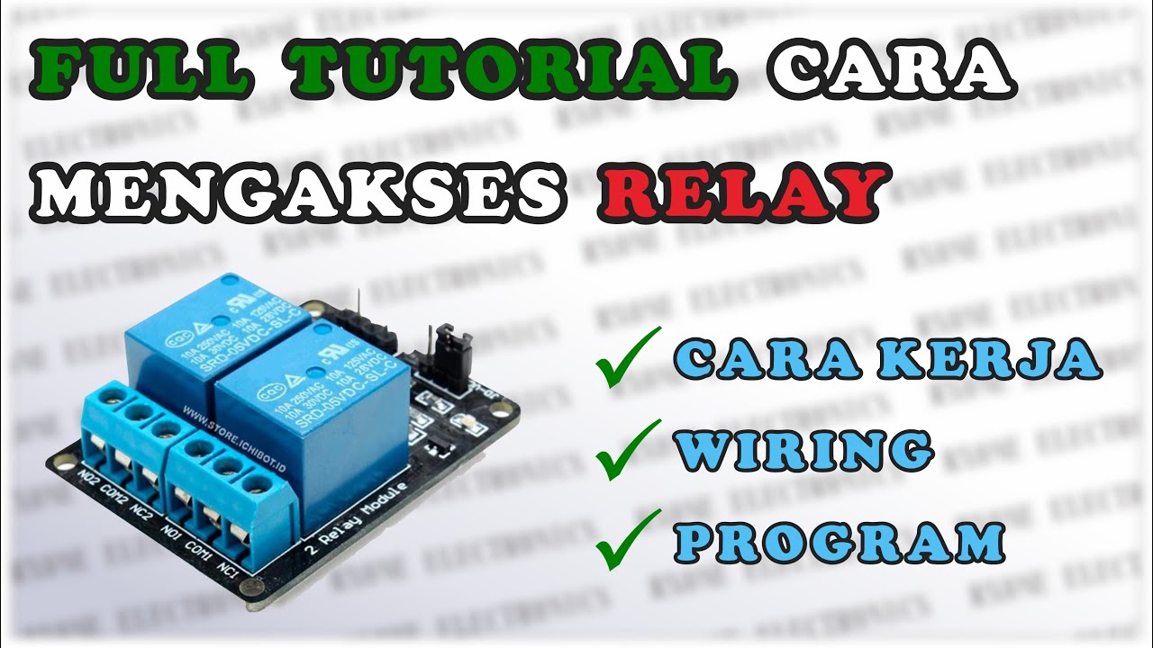 How to Access Relay - Full Tutorial - ESP & Arduino