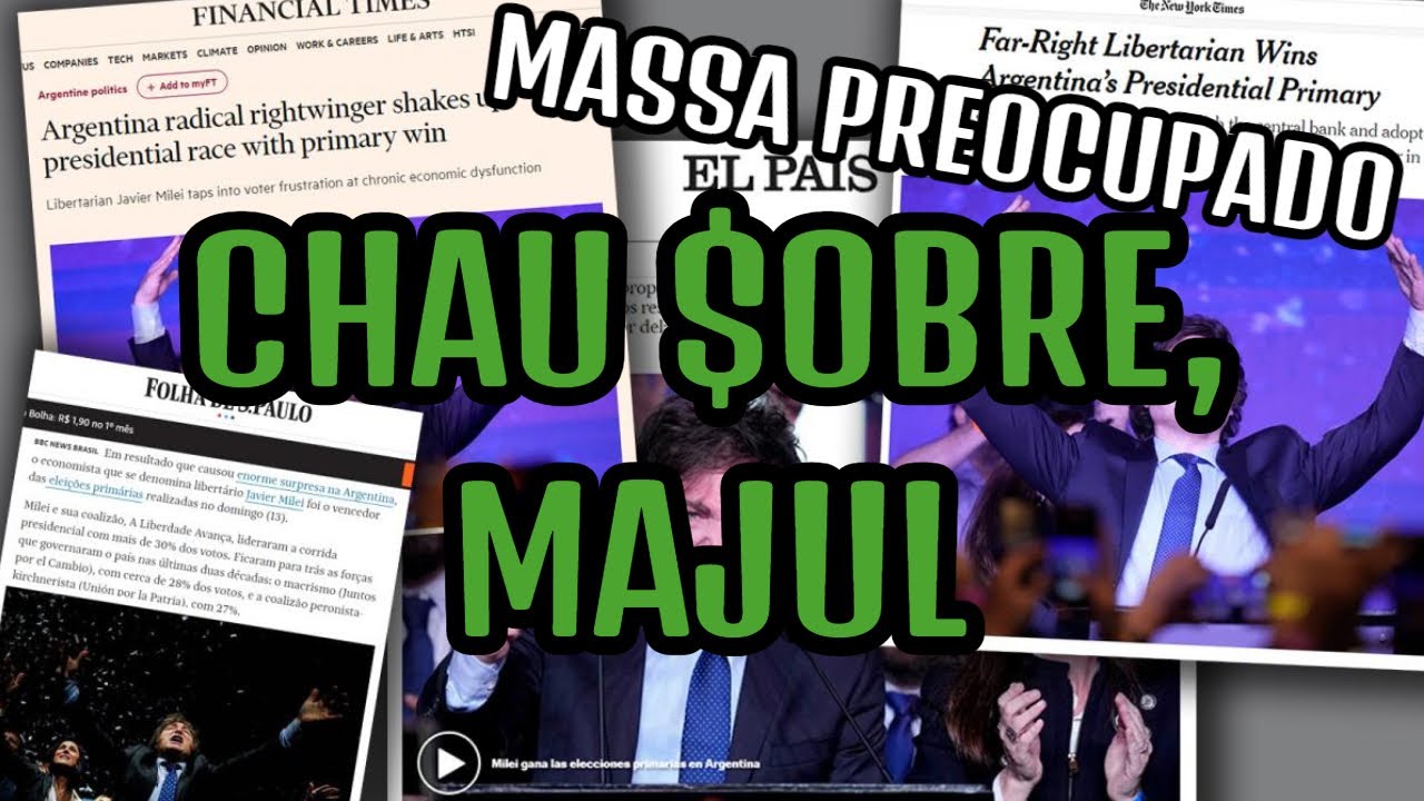 TRIUNF&Oacute; MILEI💀ADIO$ MAJUL💀MASSA PREOCUPADO💀