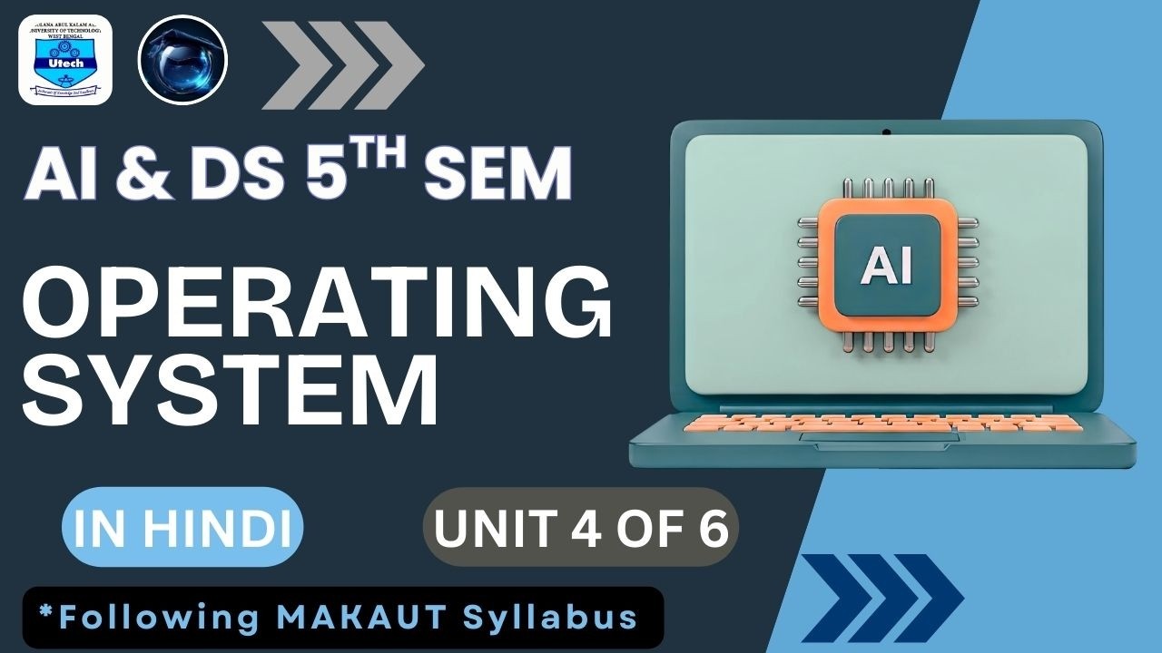 Operating Systems | Deadlocks Explained | Makaut | AI & DS | In Hindi