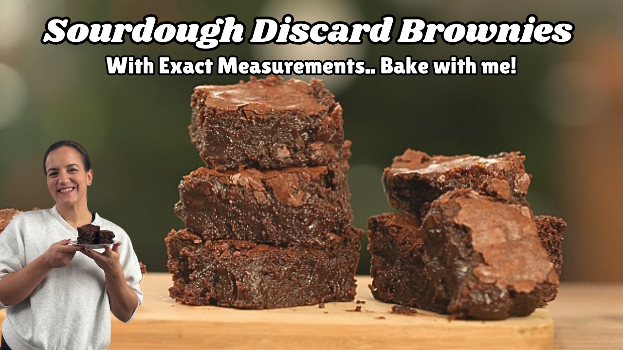 How to Make the Most Fudgy Brownies with Sourdough Discard