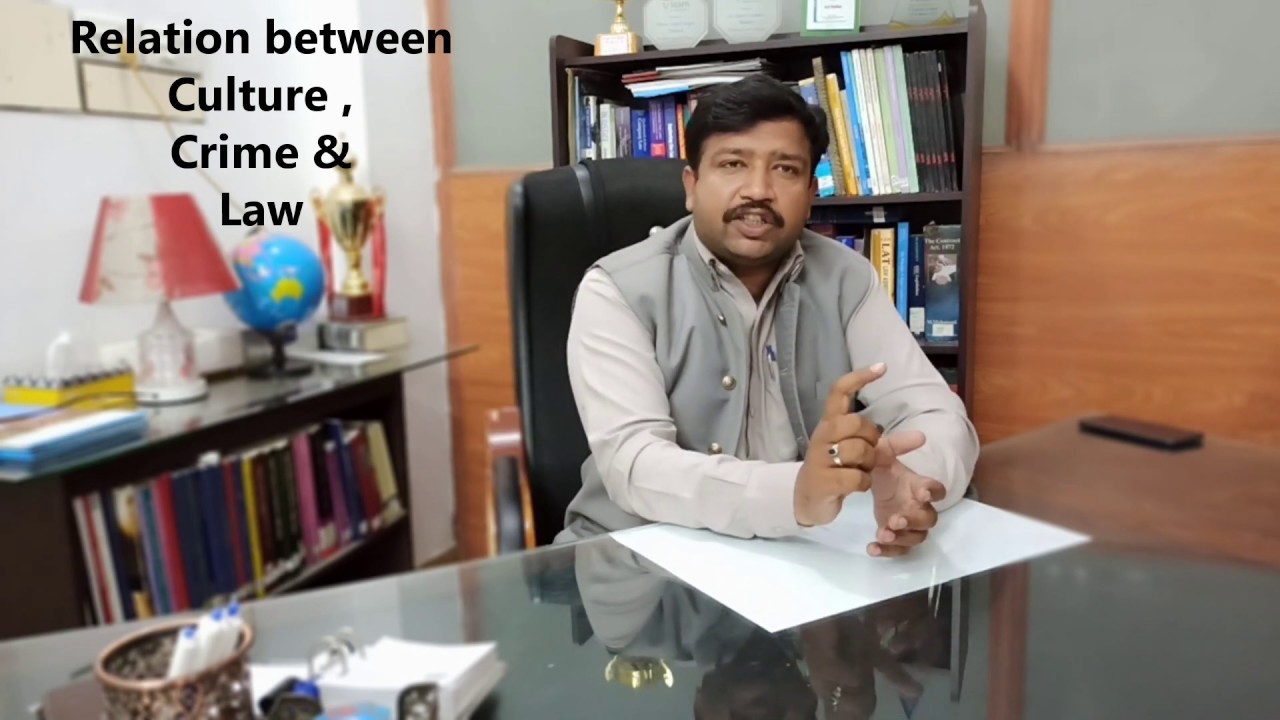 Relationship between Culture Crime and Law