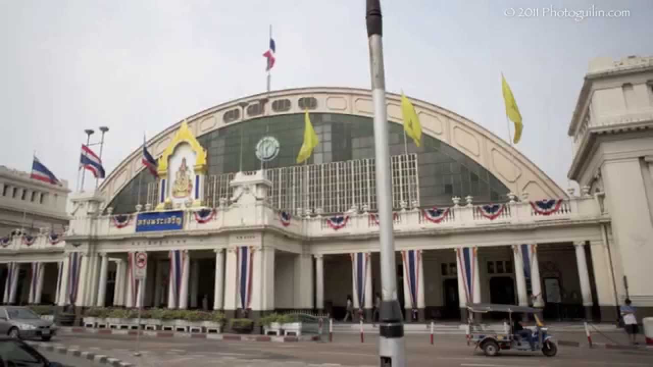 フワランポーン駅 バンコク Hua Lumpong Station Bangkok (HD Still)
