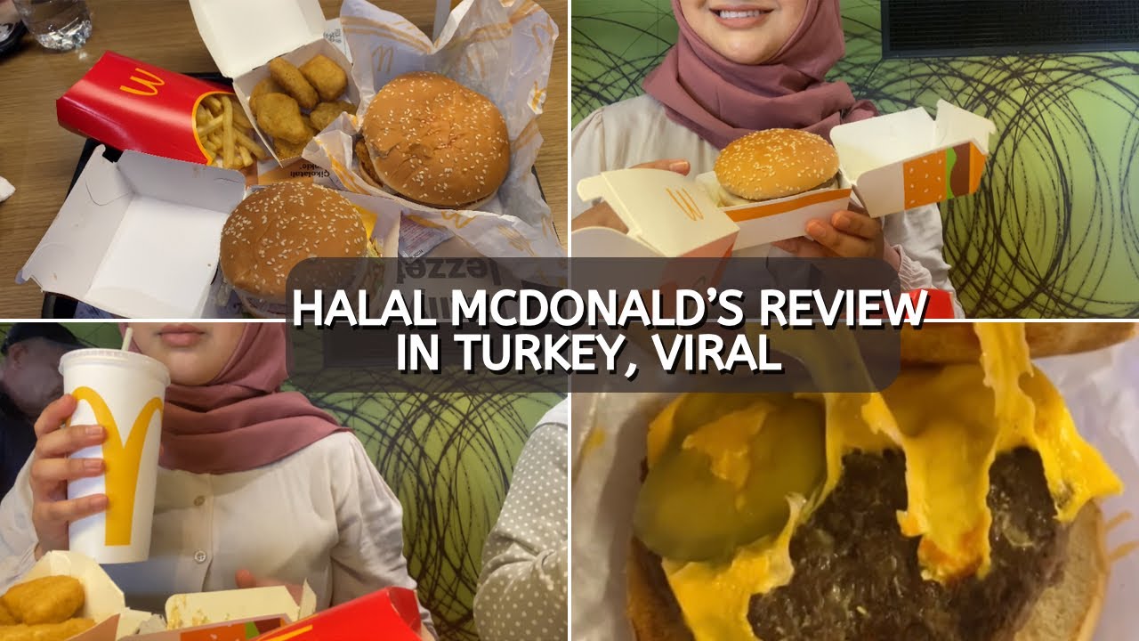 Halal McDonald’s in Turkey review. #halal #halalfood  Was it worth the hype. Viral Halal Big Mac
