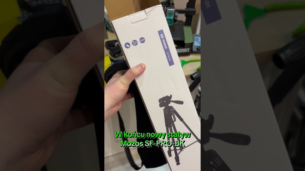 Nowy statyw #3dprinting #foryou #dlaciebie #tripod #cameraequipment
