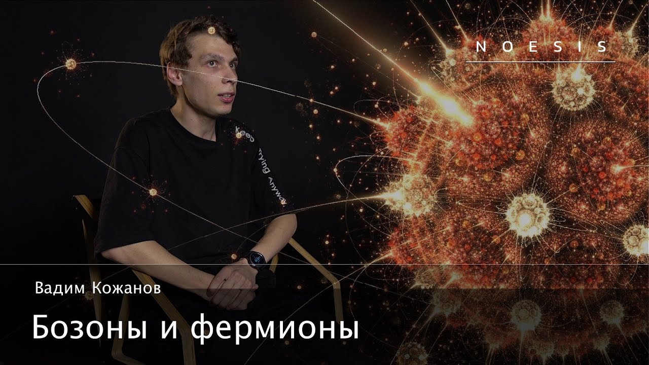 Бозоны и фермионы. Вадим Кожанов || Noesis