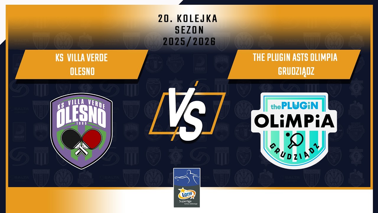 20. Kolejka LOTTO Superligi - KS Villa Verde Olesno vs The PLUGiN ASTS Olimpia Grudziądz