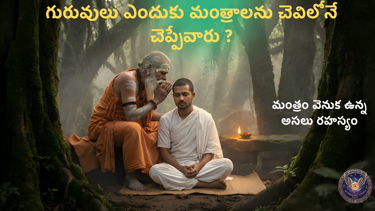 Guruvulu Endhuku Mathralanu Chevvilonee Chepevarru| Manthram venuka una Rahasyam