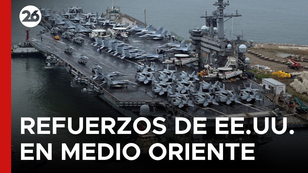 🚨 REFUERZOS DE EEUU | Marines y buques de asalto se dirigen a Medio Oriente