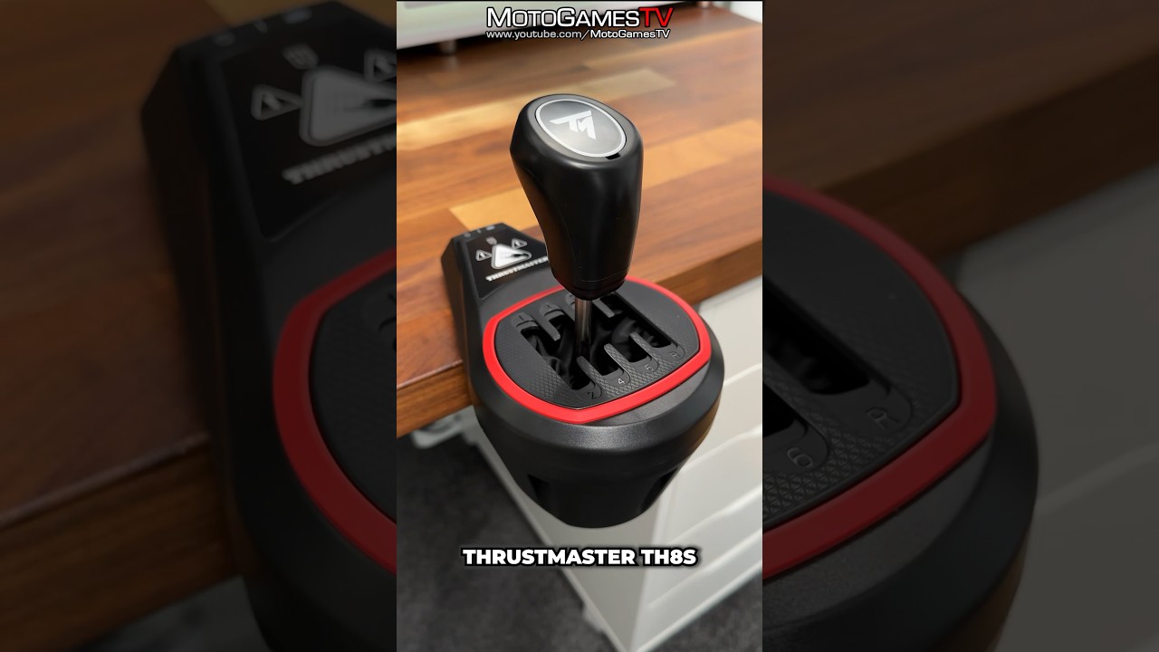 How Loud is Thrustmaster TH8S vs Thrustmaster TH8A #short