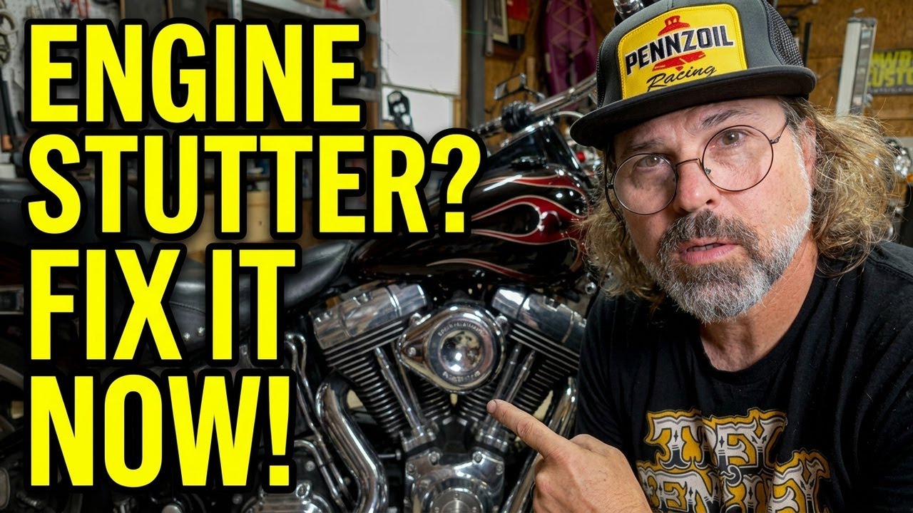 Harley Davidson engine missing/running rough when hot? DO THIS NOW!