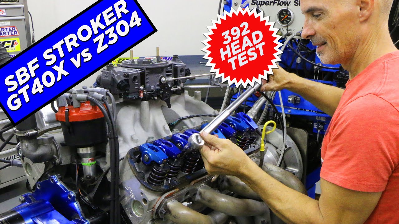 392 FORD STROKER HEAD TEST