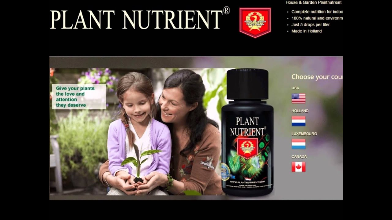 plant nutrient commercial