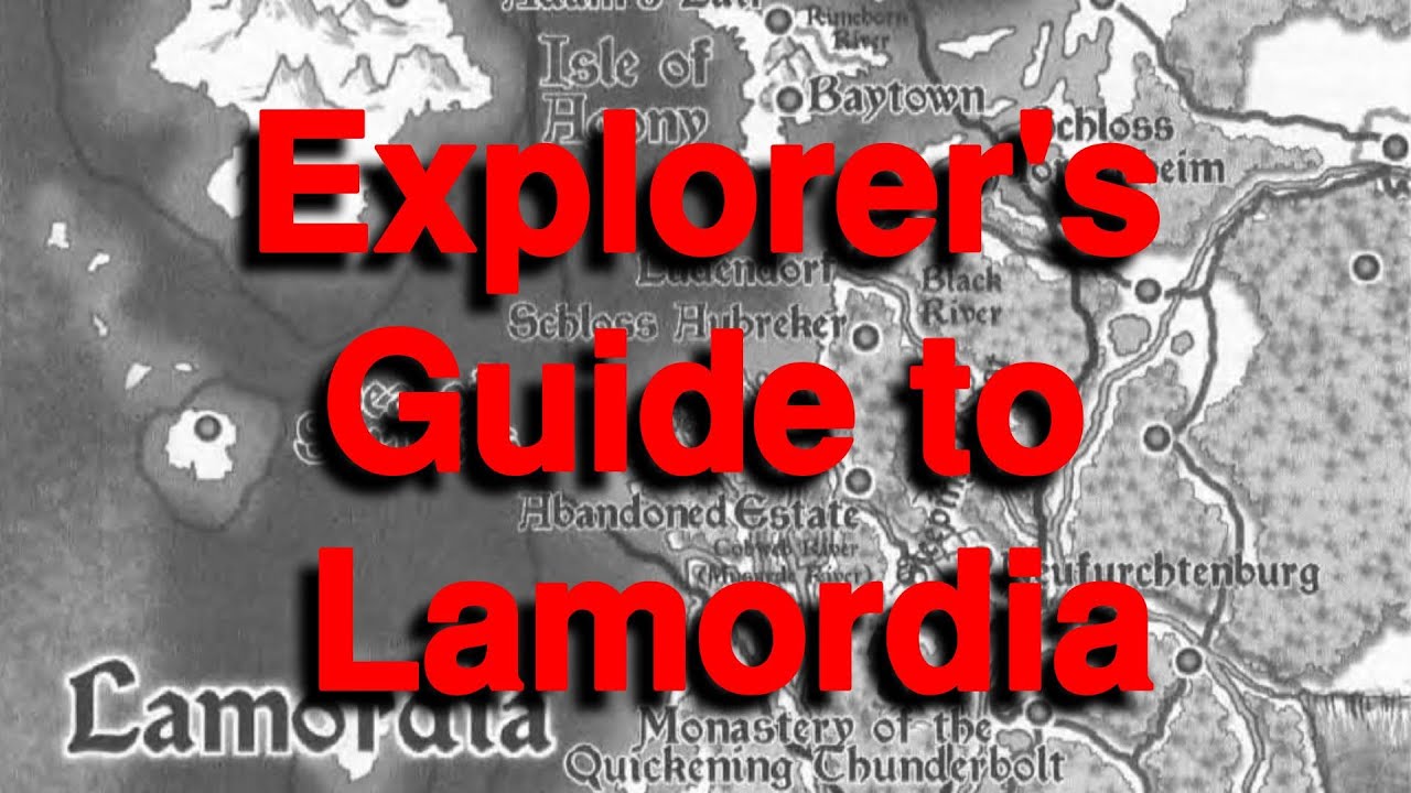 Explorer's Guide to Lamordia - Ravenloft Lore